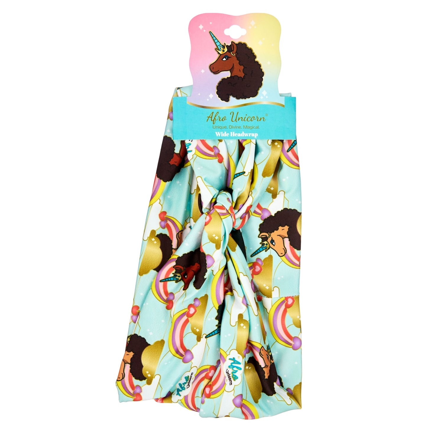 Wide Knotted Unicorn Headwrap